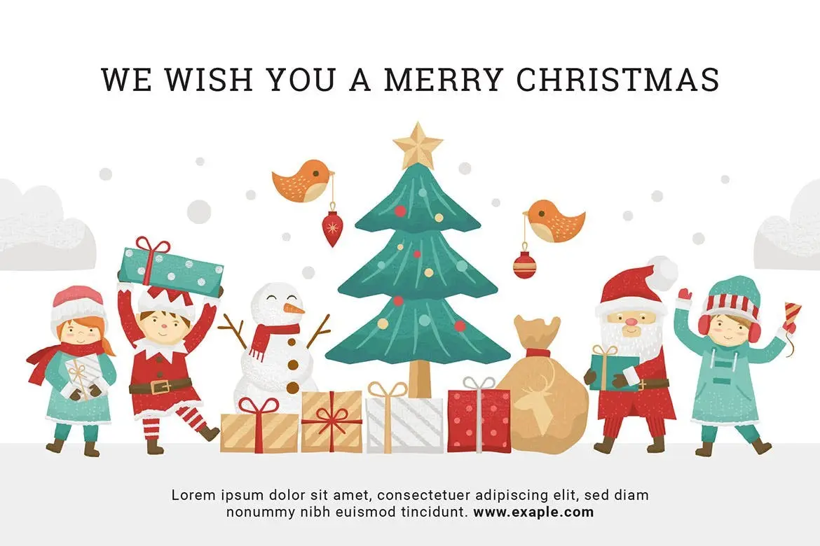 Christmas Vector Graphics & Clipart 3 christmas vector graphics clipart6