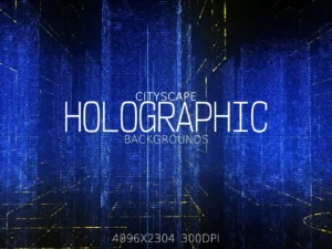 city holographic backgrounds1