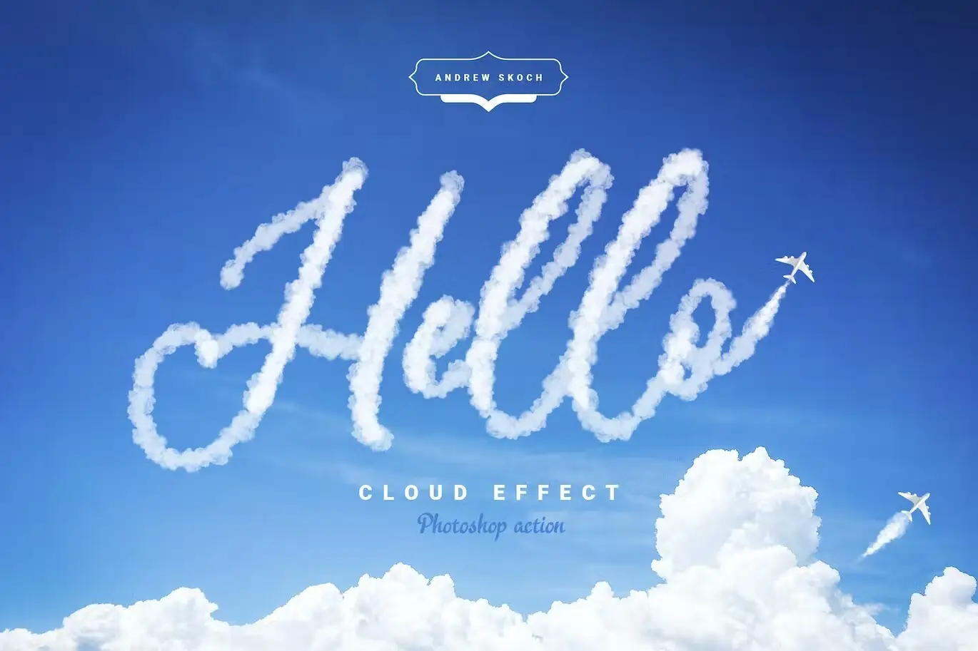 Cloud Text - Photoshop Action 6 cloud text photoshop action5