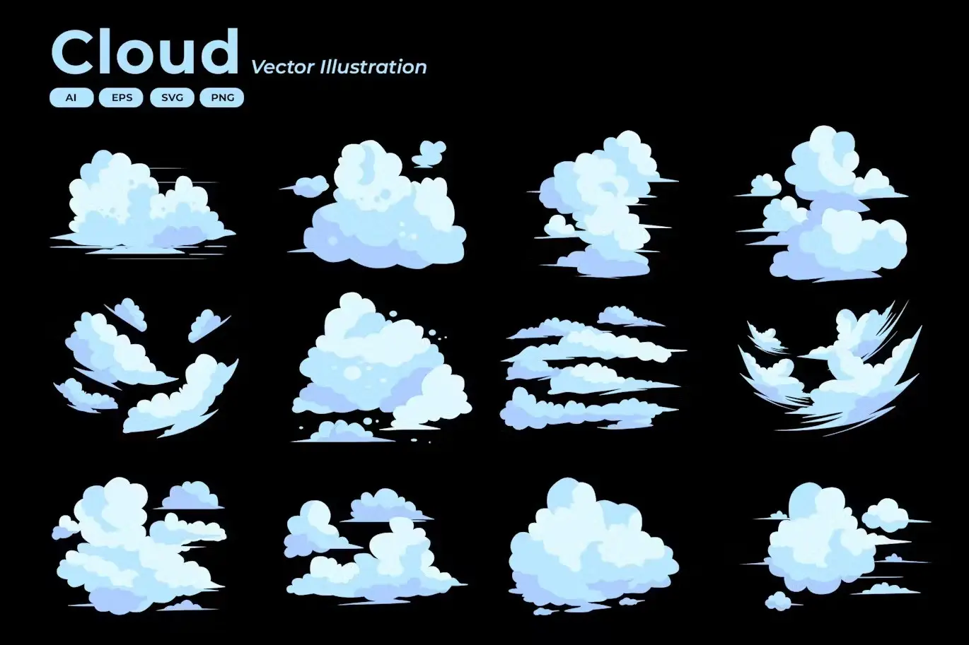 Cloud Vector Collection