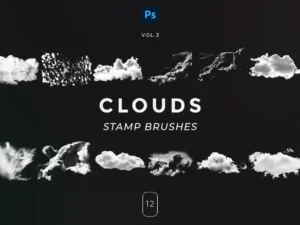 clouds stamp brushes3