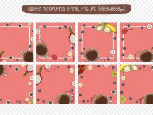 coffee templates collection02