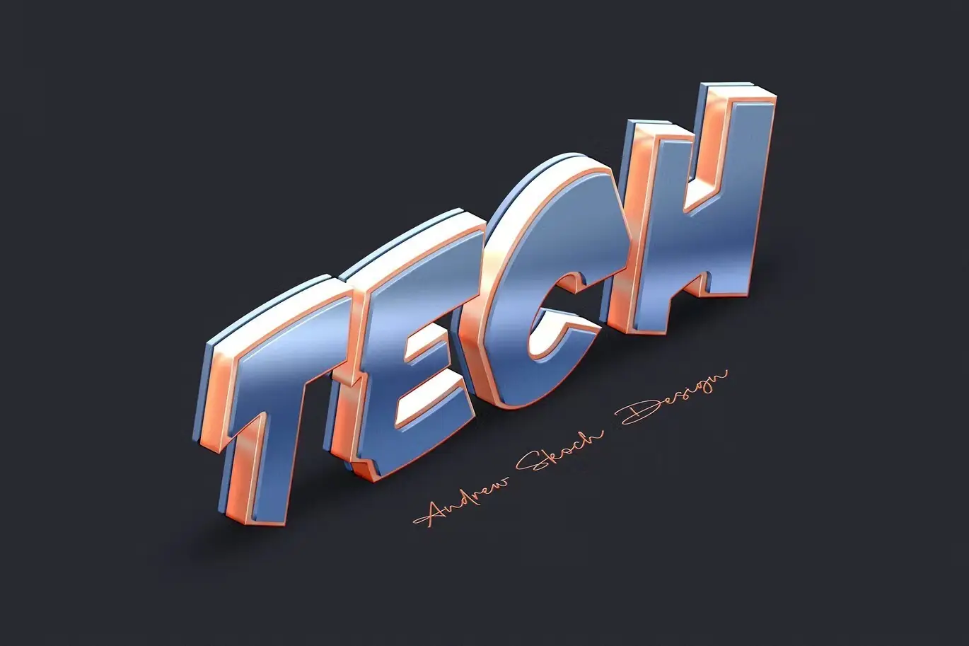 Color Metal Text Effects 5 color metal text effects4