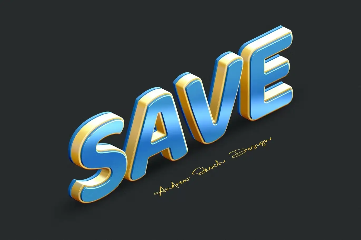 Color Metal Text Effects 8 color metal text effects7