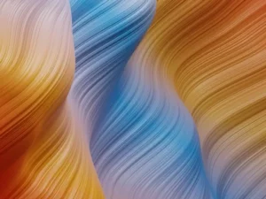 colorful 3d flow wave abstract background pack01