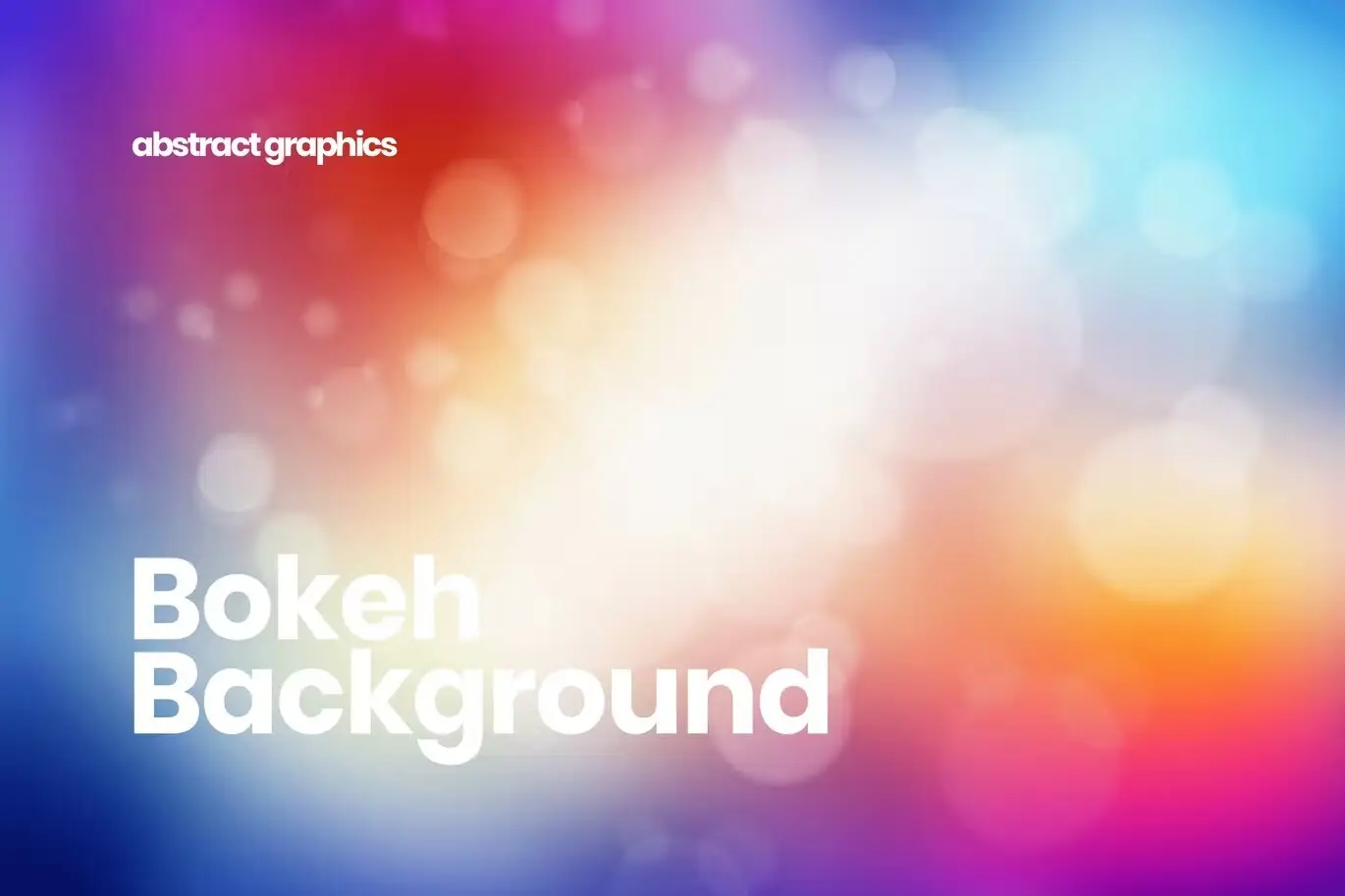 Colorful Blurred Bokeh Backgrounds