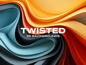 colorful curvy wave backgrounds01