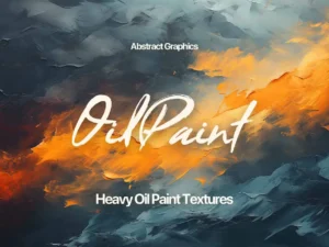 colorful heavy oil paint textures01