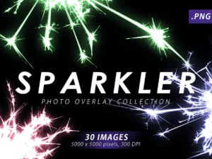 colorful sparkler overlays1