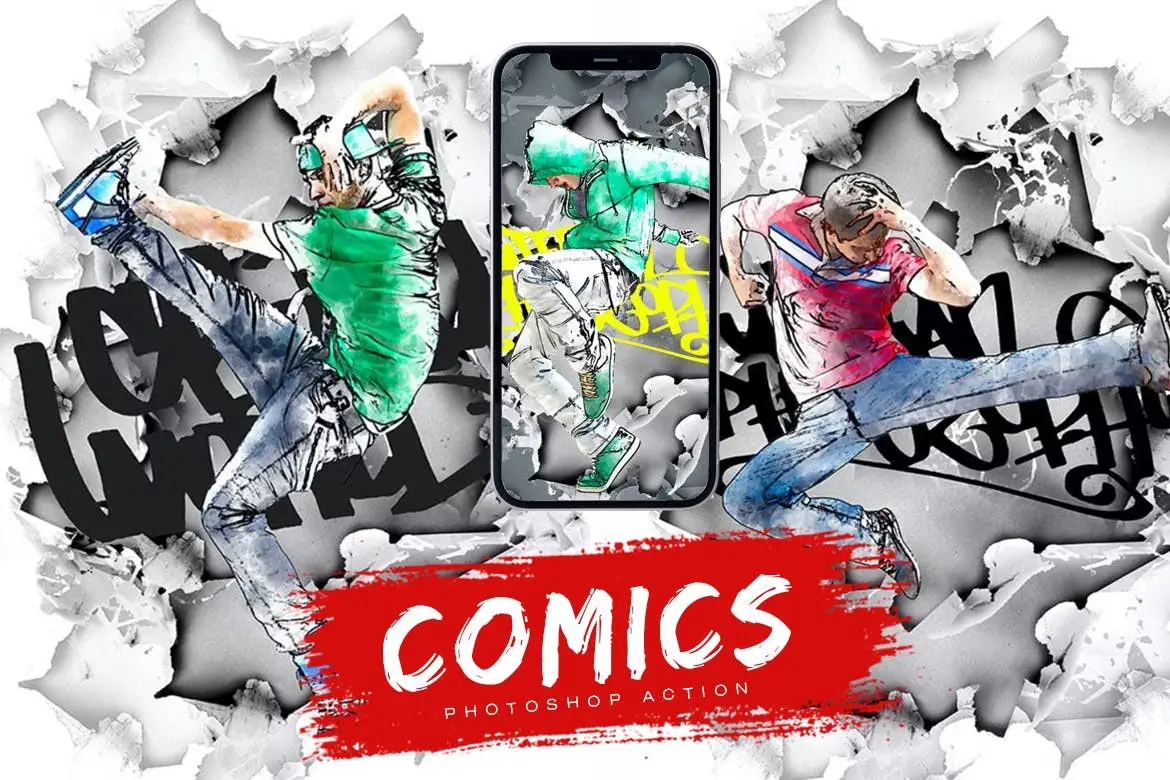 Comics Photoshop Action