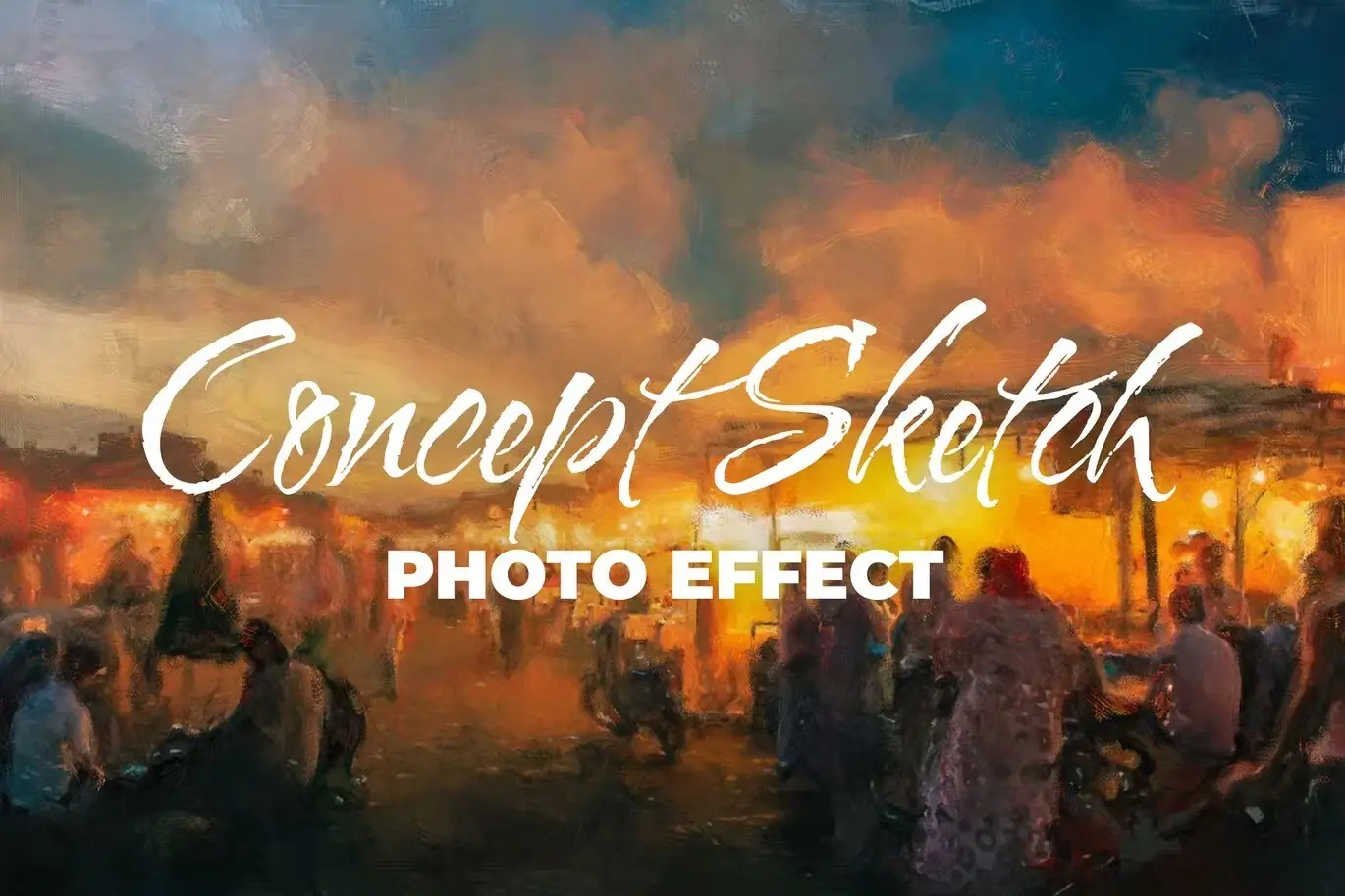 Concept Sketch Photo Effect for Photoshop