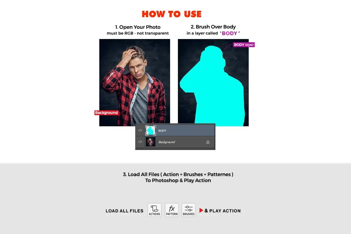 Concept Sketch Photoshop Action