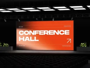 conference hall screen mockup2