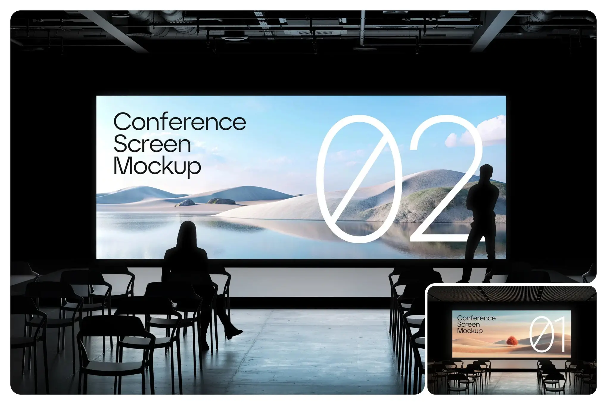 Conference Screen Mockup 4 conference screen mockup1