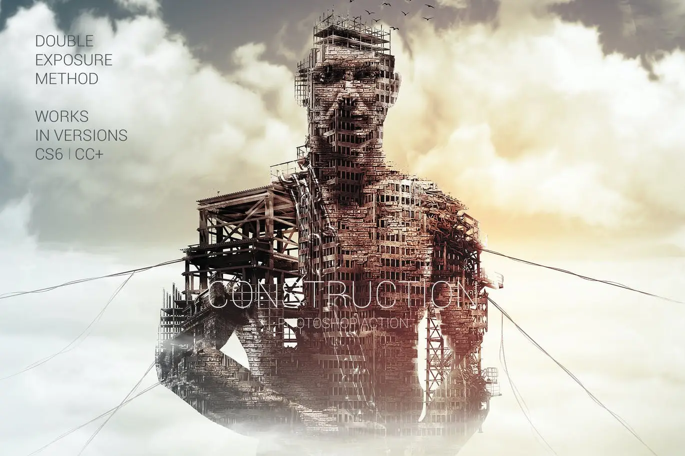 Construction Photoshop Action