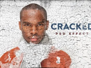 cracked painted texture mockup1