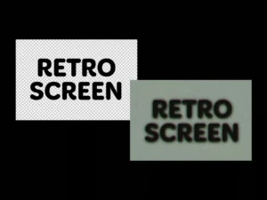 crt screen monitor effect4