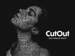 cut out text overlay effect1