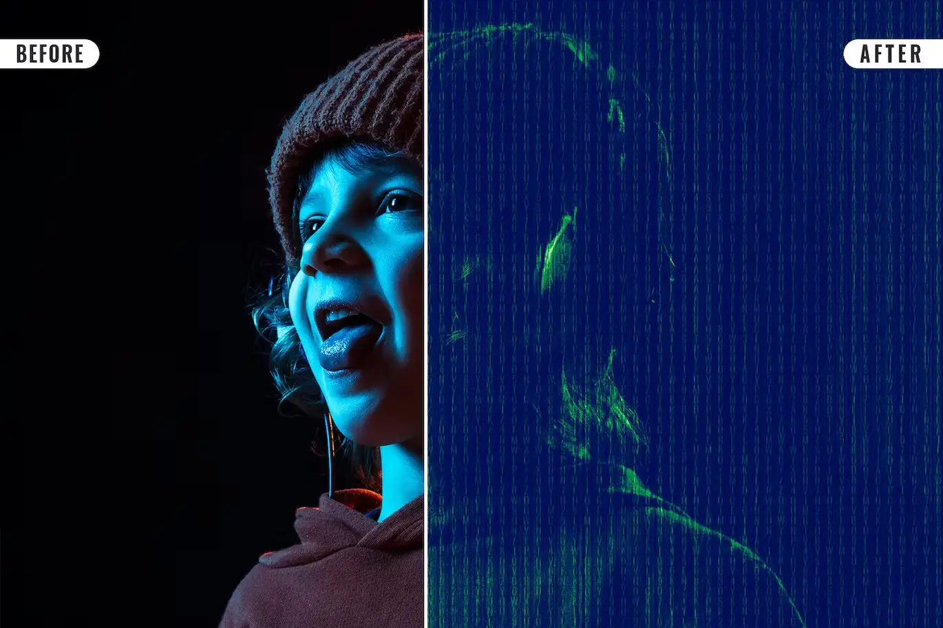 Cyber Photo Effect
