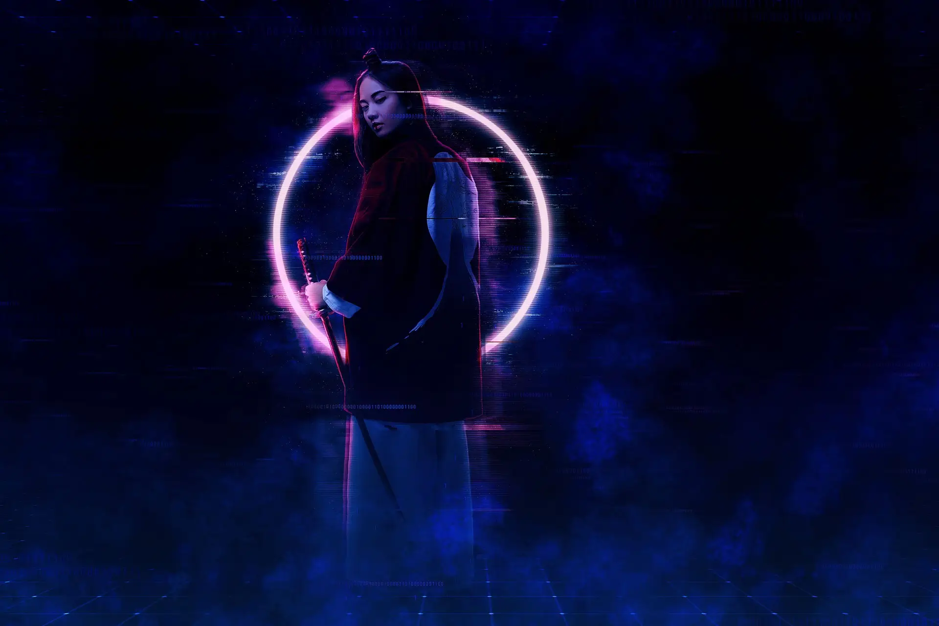 Cyberpunk Photoshop Action