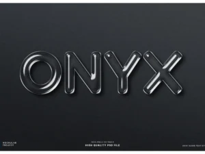 dark glass text effect1jpeg