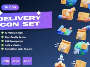 delivery 3d icons1