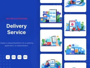 delivery service illustrations01