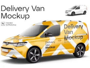 delivery van mockup1