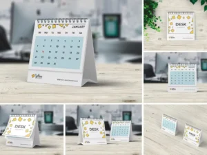 desk calendar mockup1