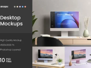 desktop mockup