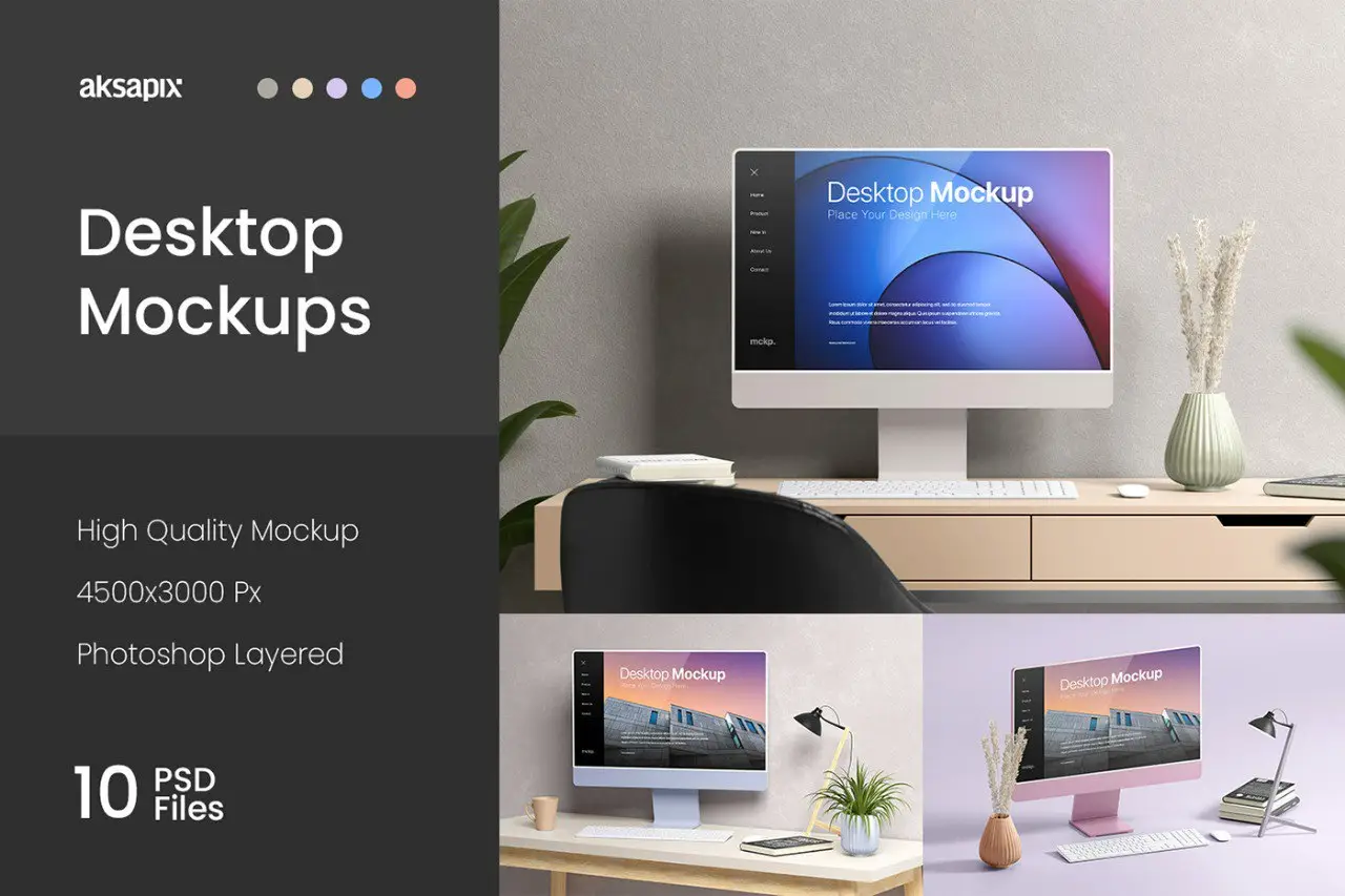 Desktop Mockups