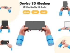 device 3d mockup pack1