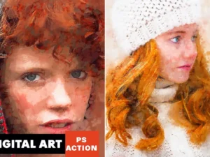 digital art photoshop action1