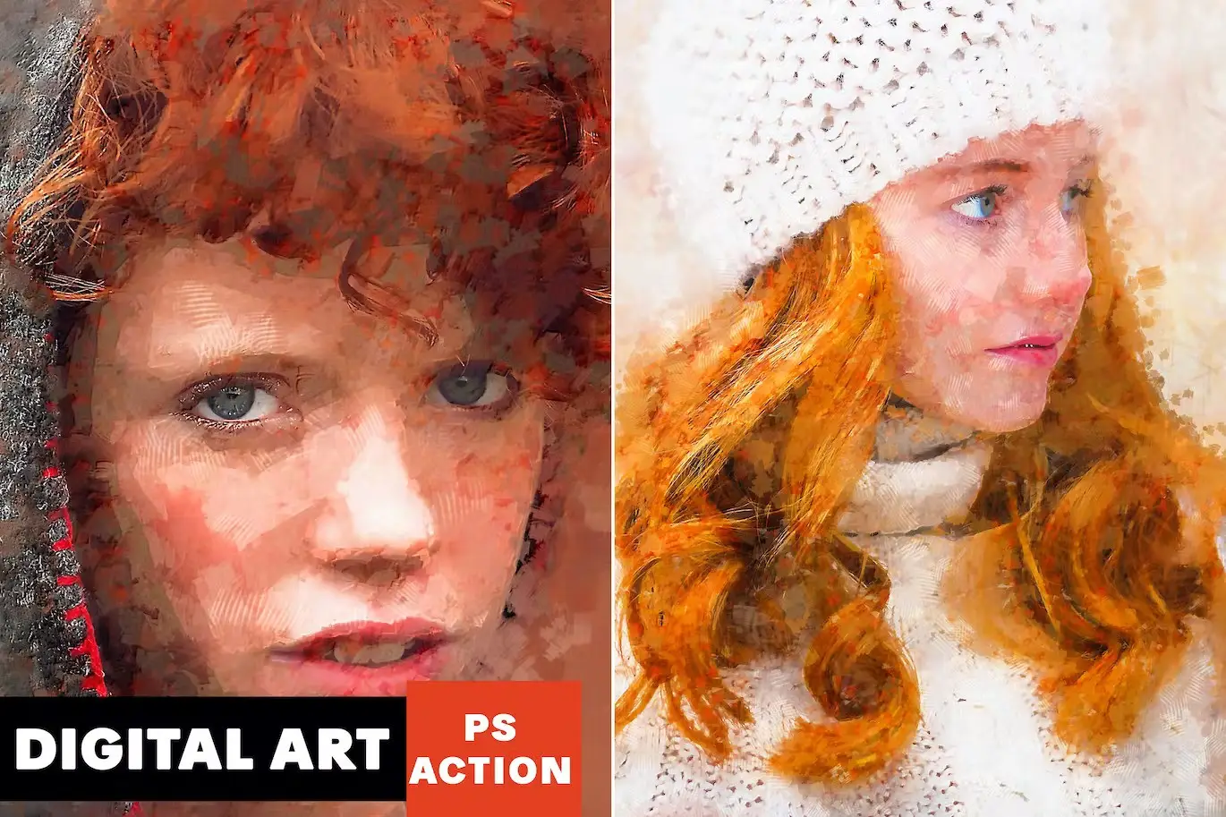 Digital Art Photoshop Action