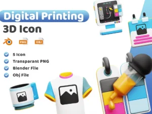 digital printing 3d icon1