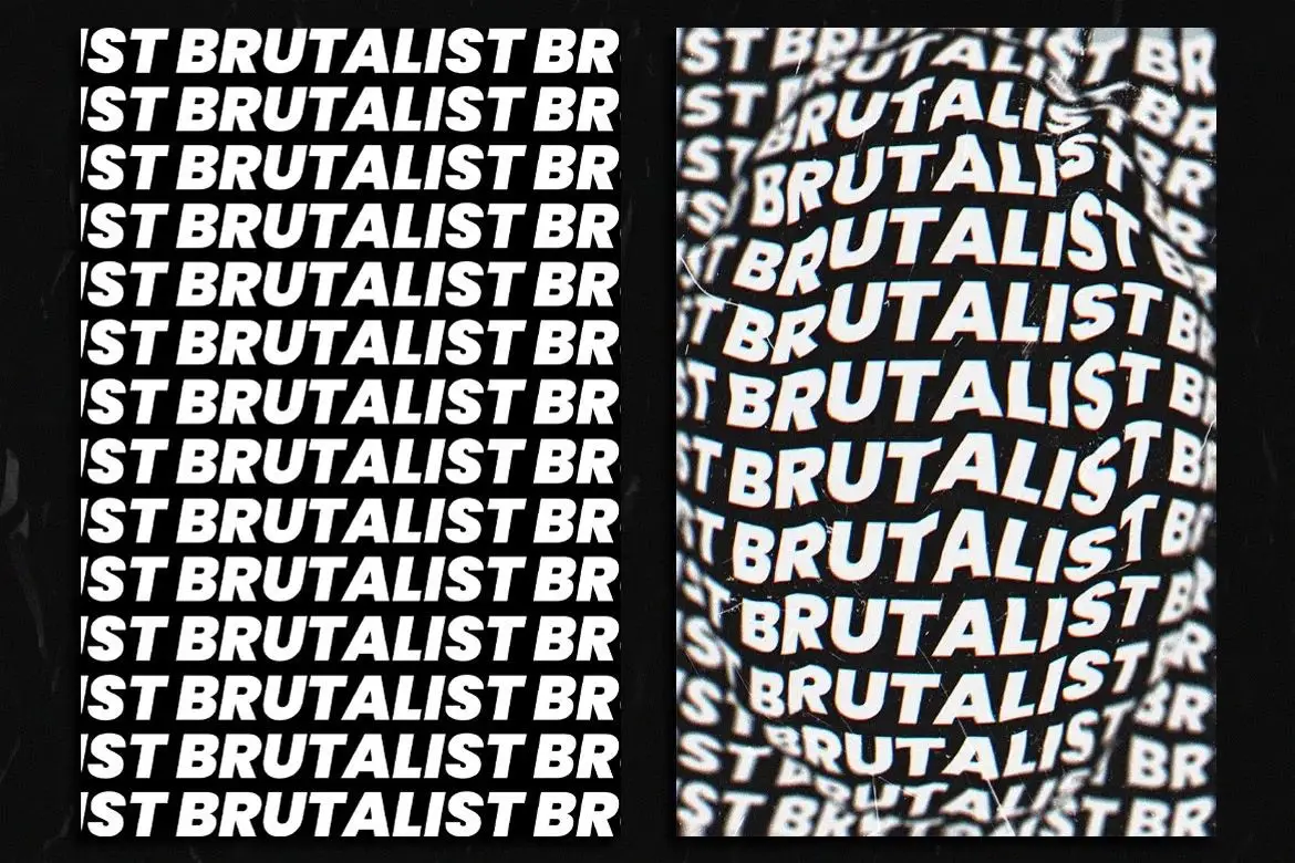 Distorted Text Effect Vol. 01 3 distorted text effect vol 01 1