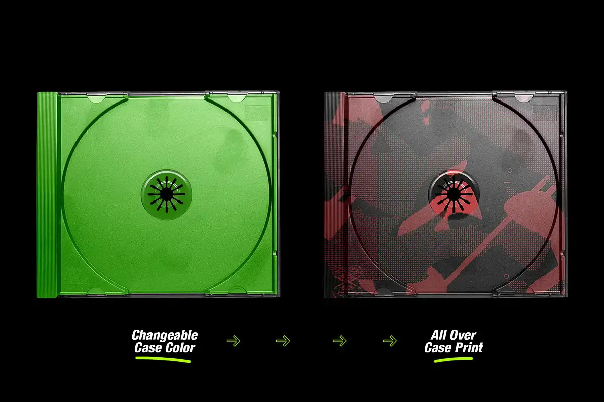 Distressed CD Jewel Case Mockup 5 distressed cd jewel case mockup 4