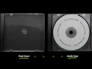 distressed cd jewel case mockup 5