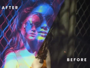 double color blend photo effect 1