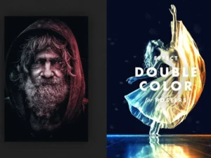 double color effect for posters1