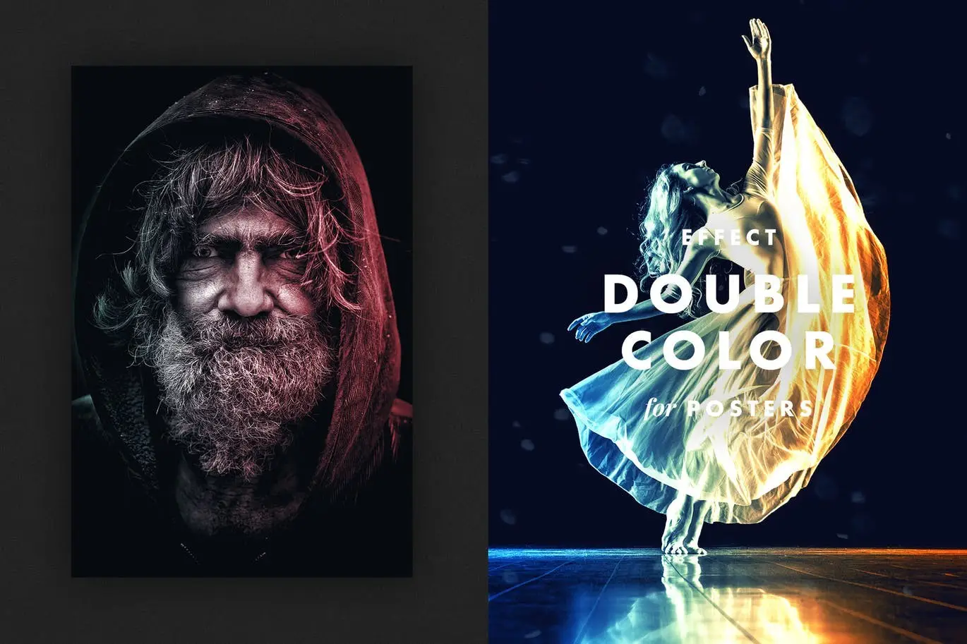 Double Color Effect for Posters