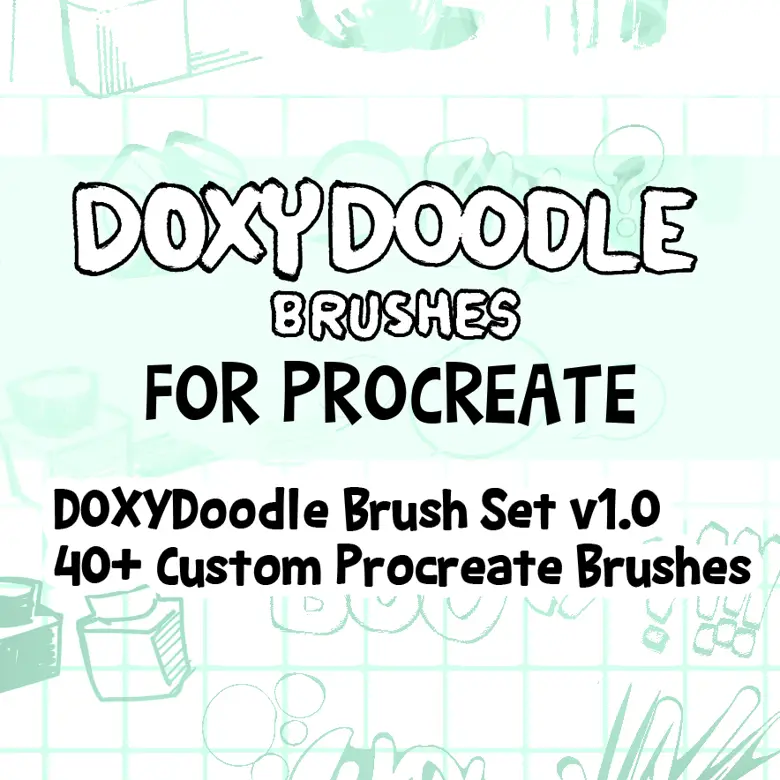 DoxyDoodle Procreate Brushes 2025