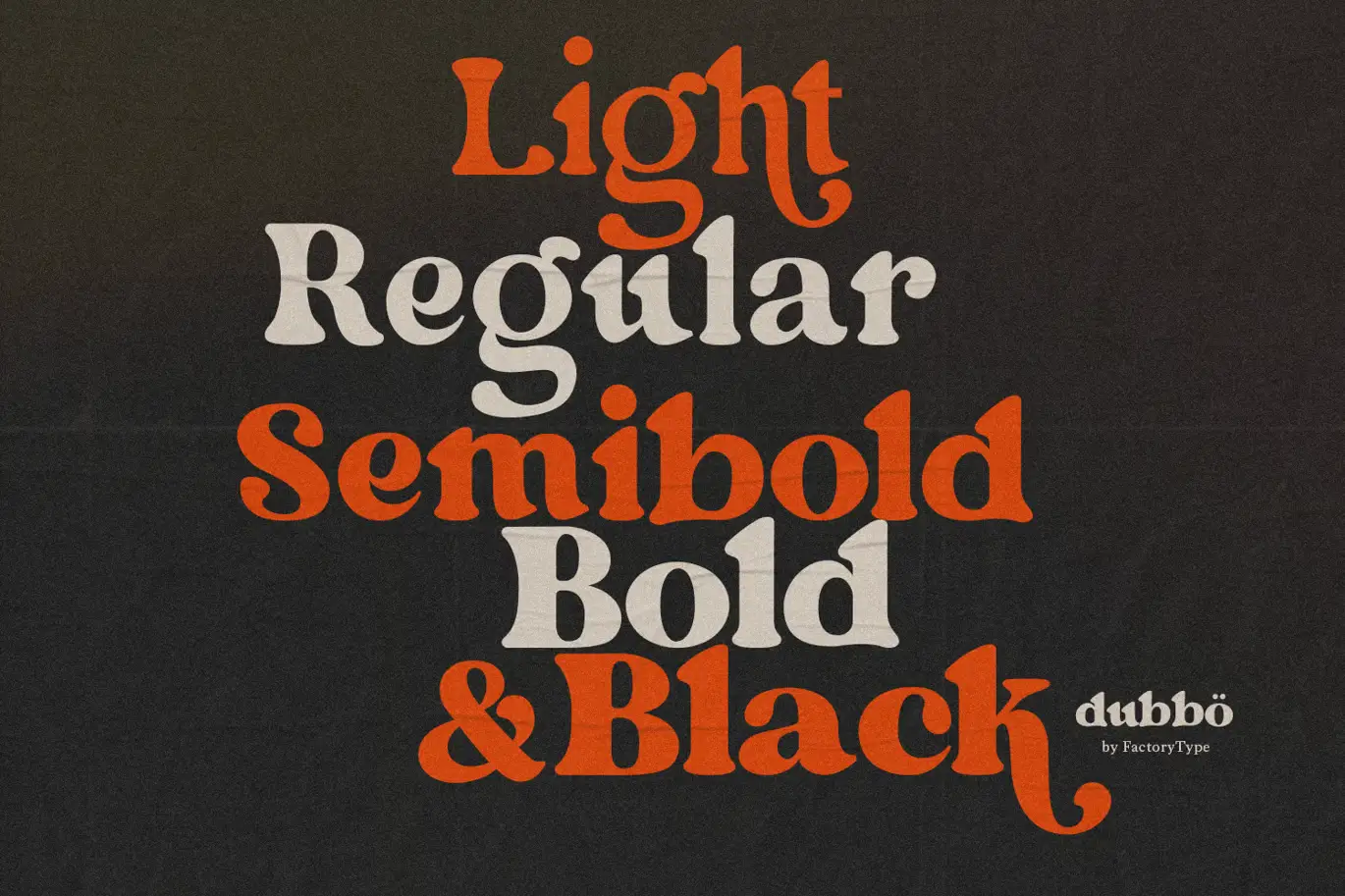 Dubbo - Retro Serif Font 10 dubbo retro serif font 5 1