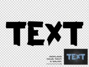 duct tape text effect set02