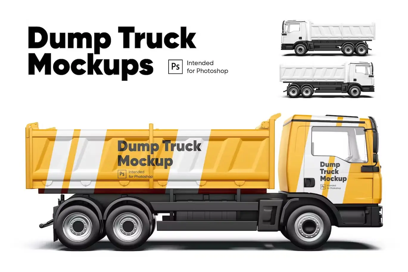 Dump Truck Mockups