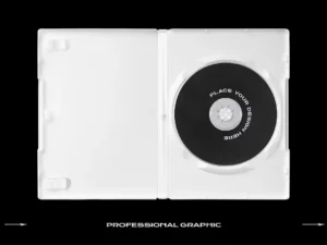 dvd case mockup template bundle disc 11
