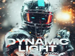 dynamic light photoshop action1