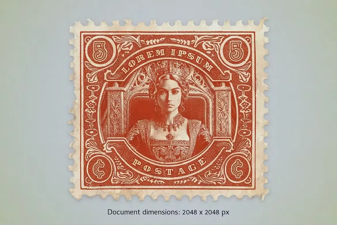 Editabe Postage Stamp Templates with Engraving FX 3 editable postage stamp templates with engraving fx2