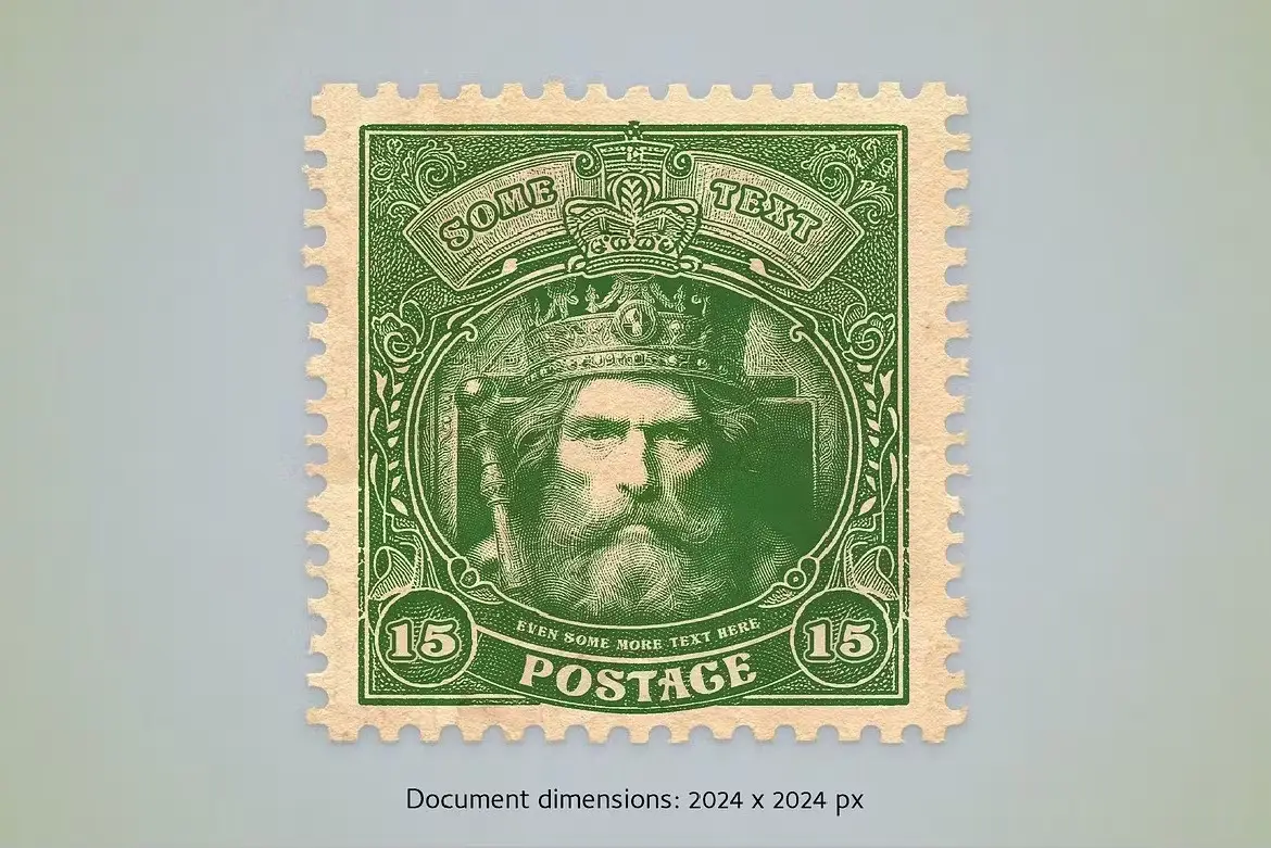 Editabe Postage Stamp Templates with Engraving FX 4 editable postage stamp templates with engraving fx3
