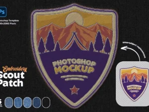 embroidery patch mockup4